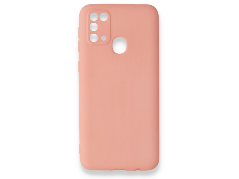 Newface Samsung Galaxy M31 Kılıf First Silikon - Pudra