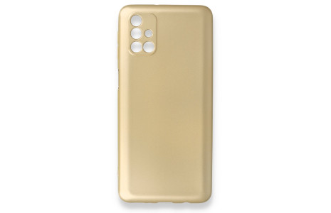 Newface Samsung Galaxy M31S Kılıf First Silikon - Gold