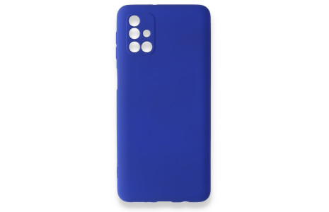 Newface Samsung Galaxy M31S Kılıf First Silikon - Lacivert