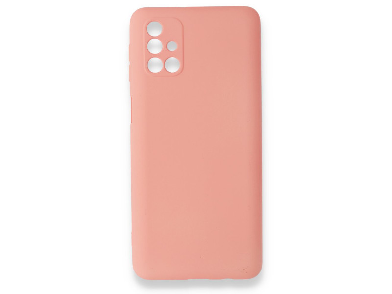 Newface Samsung Galaxy M31S Kılıf First Silikon - Pudra