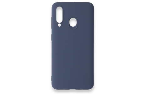 Newface Samsung Galaxy M40 Kılıf First Silikon - Gri
