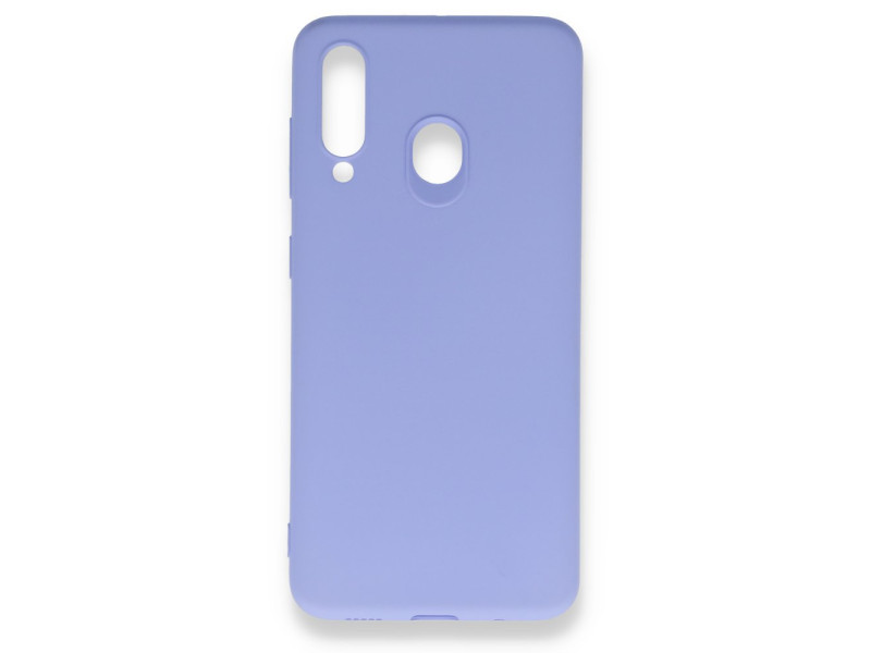 Newface Samsung Galaxy M40 Kılıf First Silikon - Lila