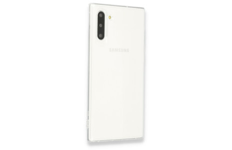 Newface Samsung Galaxy Note 10 Kılıf Lüx Şeffaf Silikon