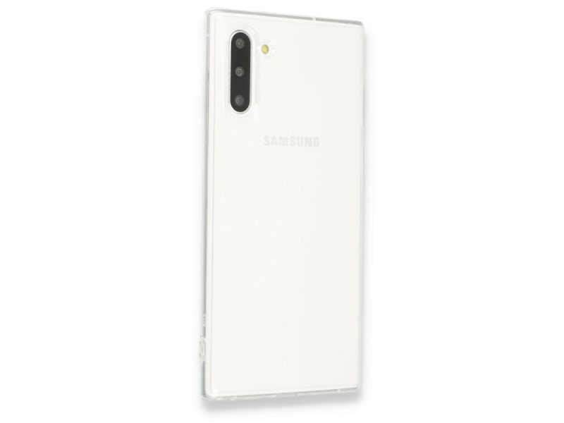 Newface Samsung Galaxy Note 10 Kılıf Lüx Şeffaf Silikon