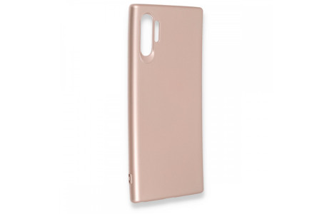 Newface Samsung Galaxy Note 10 Plus Kılıf First Silikon - Rose Gold
