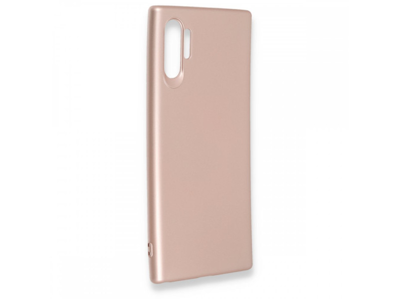 Newface Samsung Galaxy Note 10 Plus Kılıf First Silikon - Rose Gold