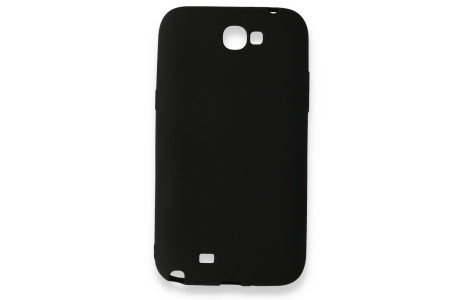 Newface Samsung Galaxy Note 2 / N7100 Kılıf First Silikon - Siyah