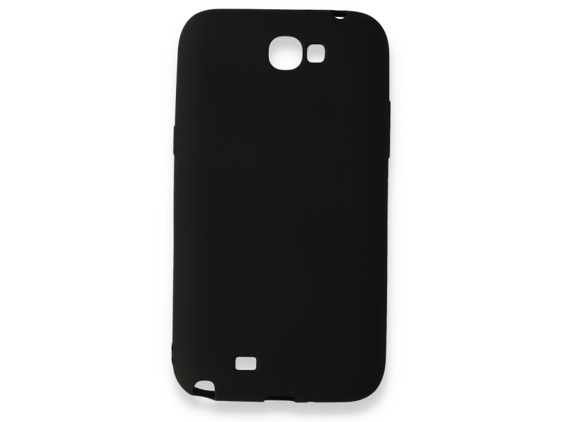Newface Samsung Galaxy Note 2 / N7100 Kılıf First Silikon - Siyah