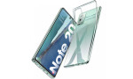 Newface Samsung Galaxy Note 20 Kılıf Lüx Şeffaf Silikon