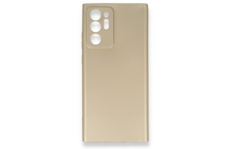 Newface Samsung Galaxy Note 20 Ultra Kılıf First Silikon - Gold