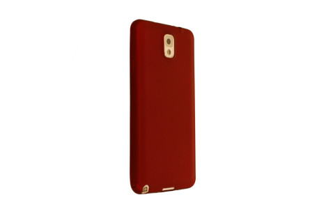 Newface Samsung Galaxy Note 3 / N9000 Kılıf First Silikon - Bordo
