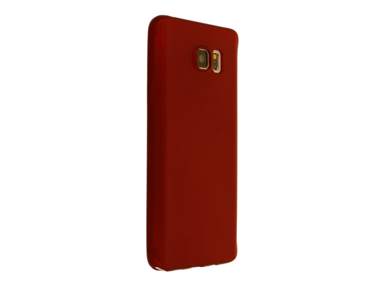 Newface Samsung Galaxy Note 5 Kılıf First Silikon - Bordo