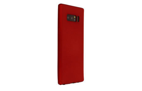 Newface Samsung Galaxy Note 8 Kılıf First Silikon - Bordo
