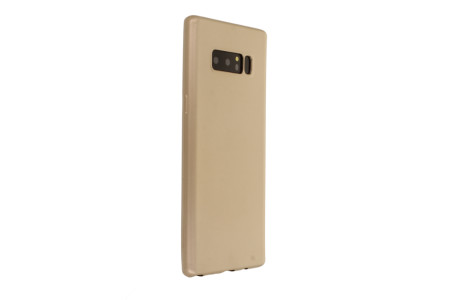 Newface Samsung Galaxy Note 8 Kılıf First Silikon - Gold
