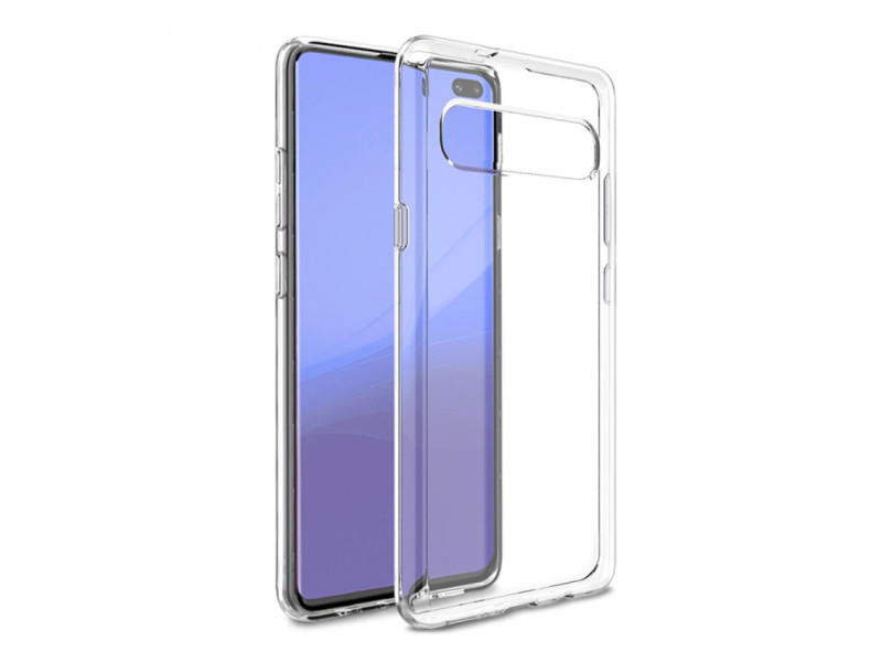 Newface Samsung Galaxy S10 Kılıf Lüx Şeffaf Silikon