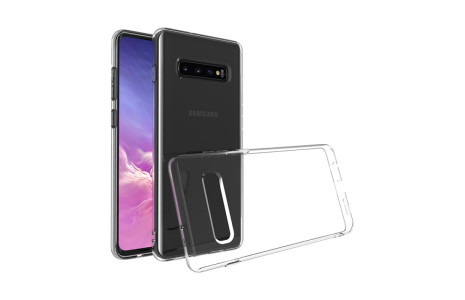 Newface Samsung Galaxy S10 Plus Kılıf Lüx Şeffaf Silikon