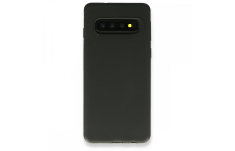 Newface Samsung Galaxy S10 Plus Kılıf First Silikon - Siyah