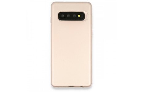 Newface Samsung Galaxy S10 Kılıf First Silikon - Rose Gold