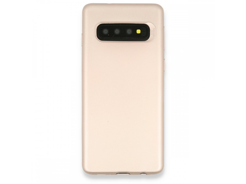 Newface Samsung Galaxy S10 Kılıf First Silikon - Rose Gold