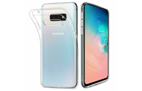 Newface Samsung Galaxy S10E Kılıf Lüx Şeffaf Silikon