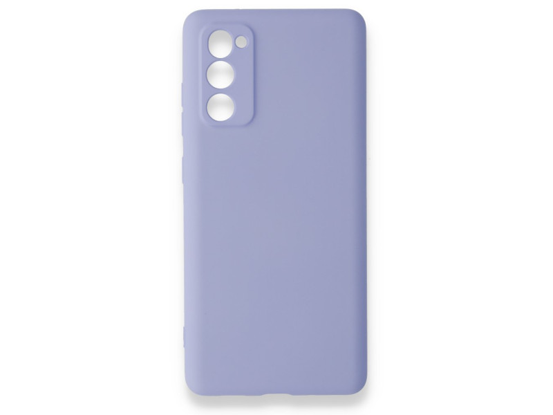 Newface Samsung Galaxy S20 FE Kılıf Nano içi Kadife Silikon - Lila
