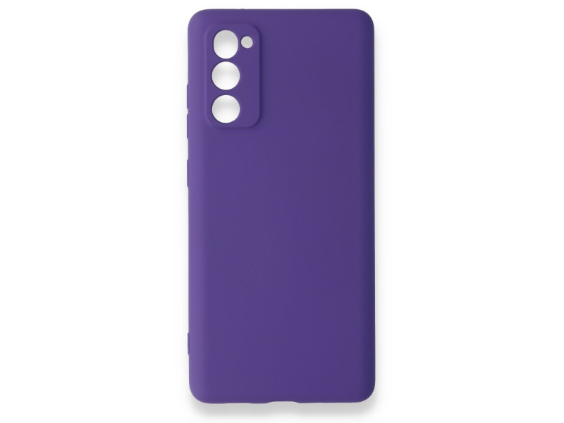 Newface Samsung Galaxy S20 FE Kılıf Nano içi Kadife Silikon - Mor