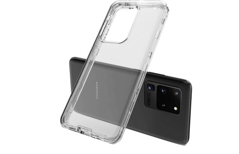 Newface Samsung Galaxy S20 Kılıf Lüx Şeffaf Silikon