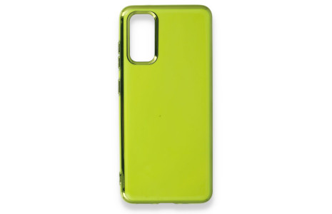 Newface Samsung Galaxy S20 Plus Kılıf İkon Silikon - Yeşil