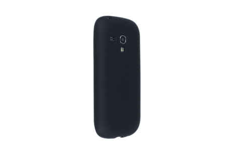 Newface Samsung Galaxy i8190 / S3 Mini Kılıf First Silikon - Siyah