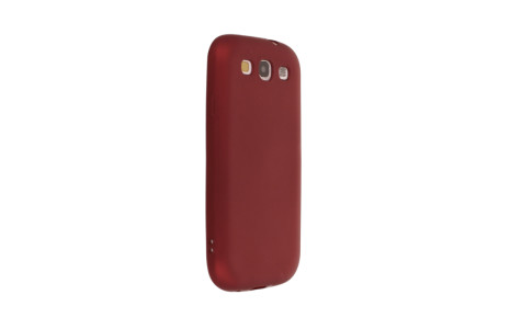 Newface Samsung Galaxy i9300 / S3 Kılıf First Silikon - Bordo