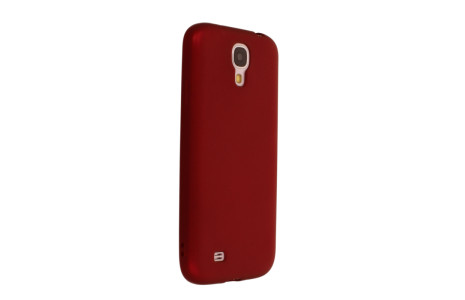 Newface Samsung Galaxy i9500 / S4 Kılıf First Silikon - Bordo