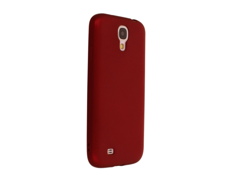 Newface Samsung Galaxy i9500 / S4 Kılıf First Silikon - Bordo