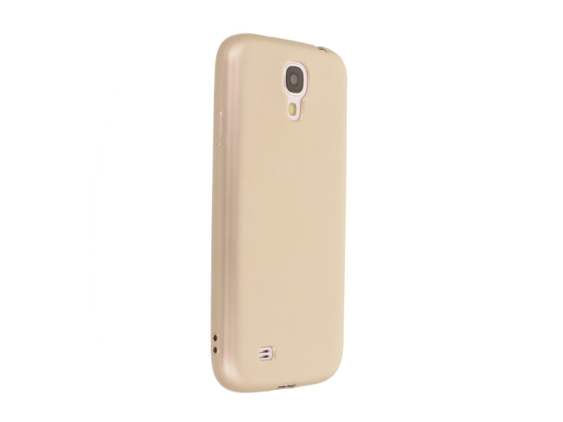 Newface Samsung Galaxy i9500 / S4 Kılıf First Silikon - Gold