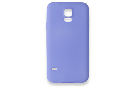 Newface Samsung Galaxy S5 Kılıf First Silikon - Lila