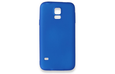 Newface Samsung Galaxy S5 Kılıf First Silikon - Mavi