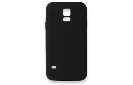 Newface Samsung Galaxy S5 Kılıf First Silikon - Siyah