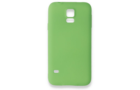 Newface Samsung Galaxy S5 Kılıf First Silikon - Yeşil