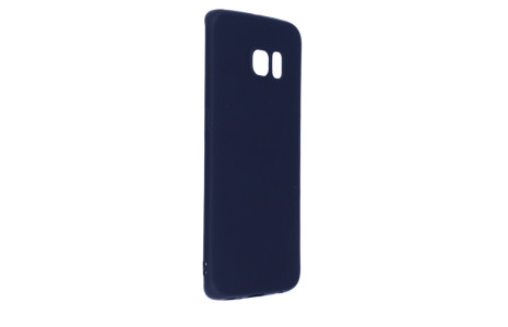 Newface Samsung Galaxy S6 Edge Kılıf First Silikon - Lacivert