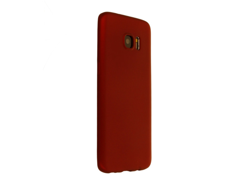 Newface Samsung Galaxy S7 Edge Kılıf First Silikon - Bordo