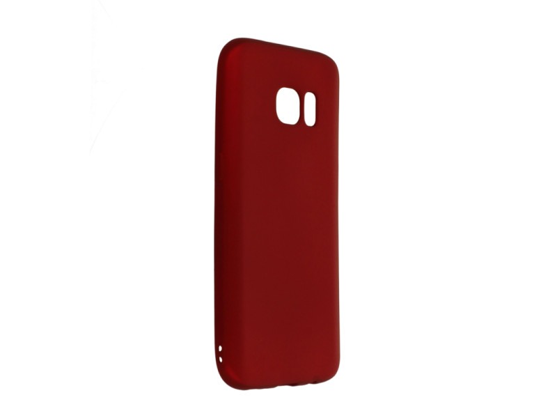 Newface Samsung Galaxy S7 Kılıf First Silikon - Bordo