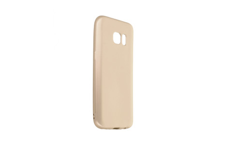 Newface Samsung Galaxy S7 Kılıf First Silikon - Gold