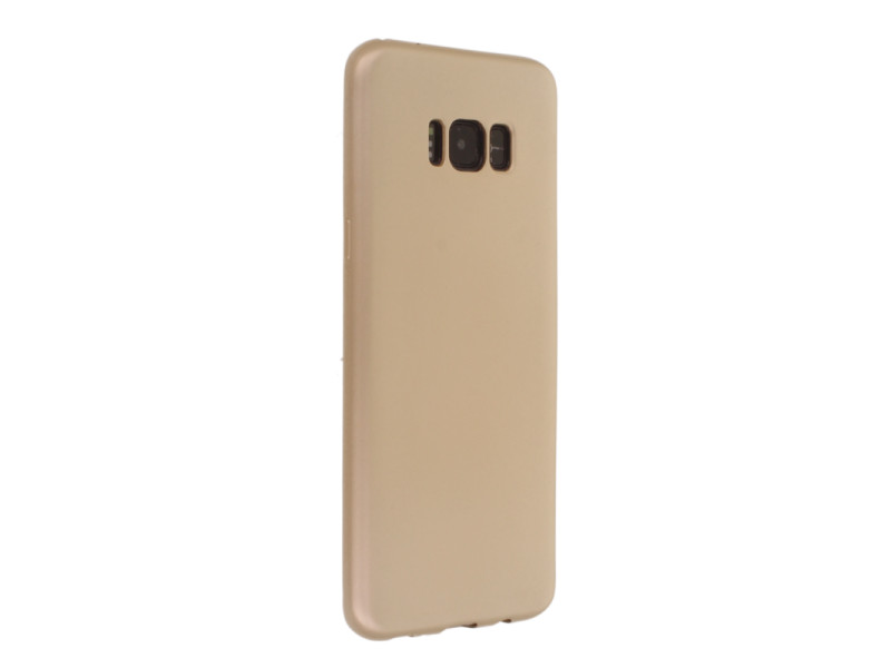 Newface Samsung Galaxy S8 Plus Kılıf First Silikon - Gold