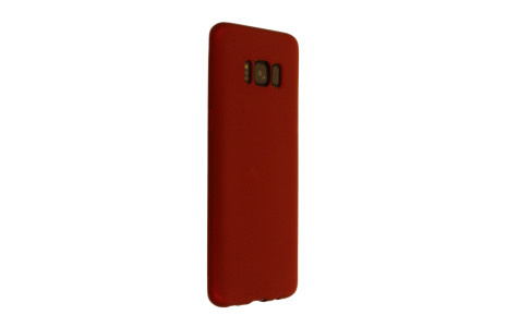 Newface Samsung Galaxy S8 Kılıf First Silikon - Bordo