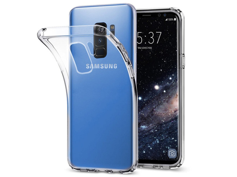 Newface Samsung Galaxy S9 Plus Kılıf Lüx Şeffaf Silikon