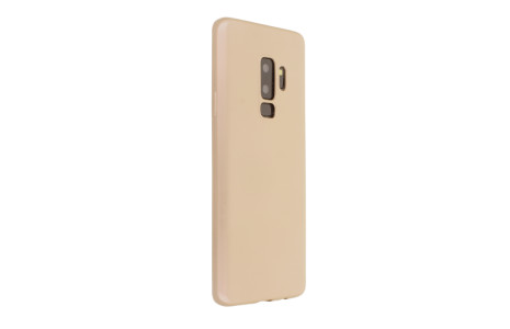 Newface Samsung Galaxy S9 Plus Kılıf First Silikon - Gold