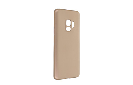 Newface Samsung Galaxy S9 Kılıf First Silikon - Gold