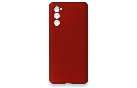 Newface Samsung Galaxy S20 FE Kılıf First Silikon - Bordo
