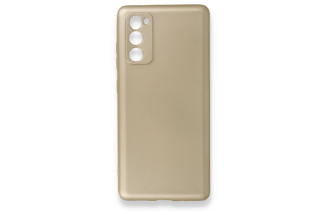 Newface Samsung Galaxy S20 FE Kılıf First Silikon - Gold