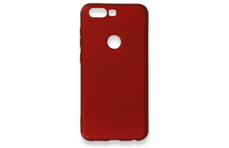 Newface Vestel V6 Kılıf First Silikon - Bordo