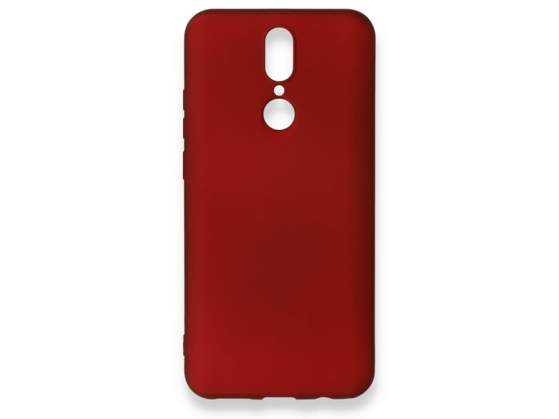 Newface Vestel V7 Kılıf First Silikon - Bordo